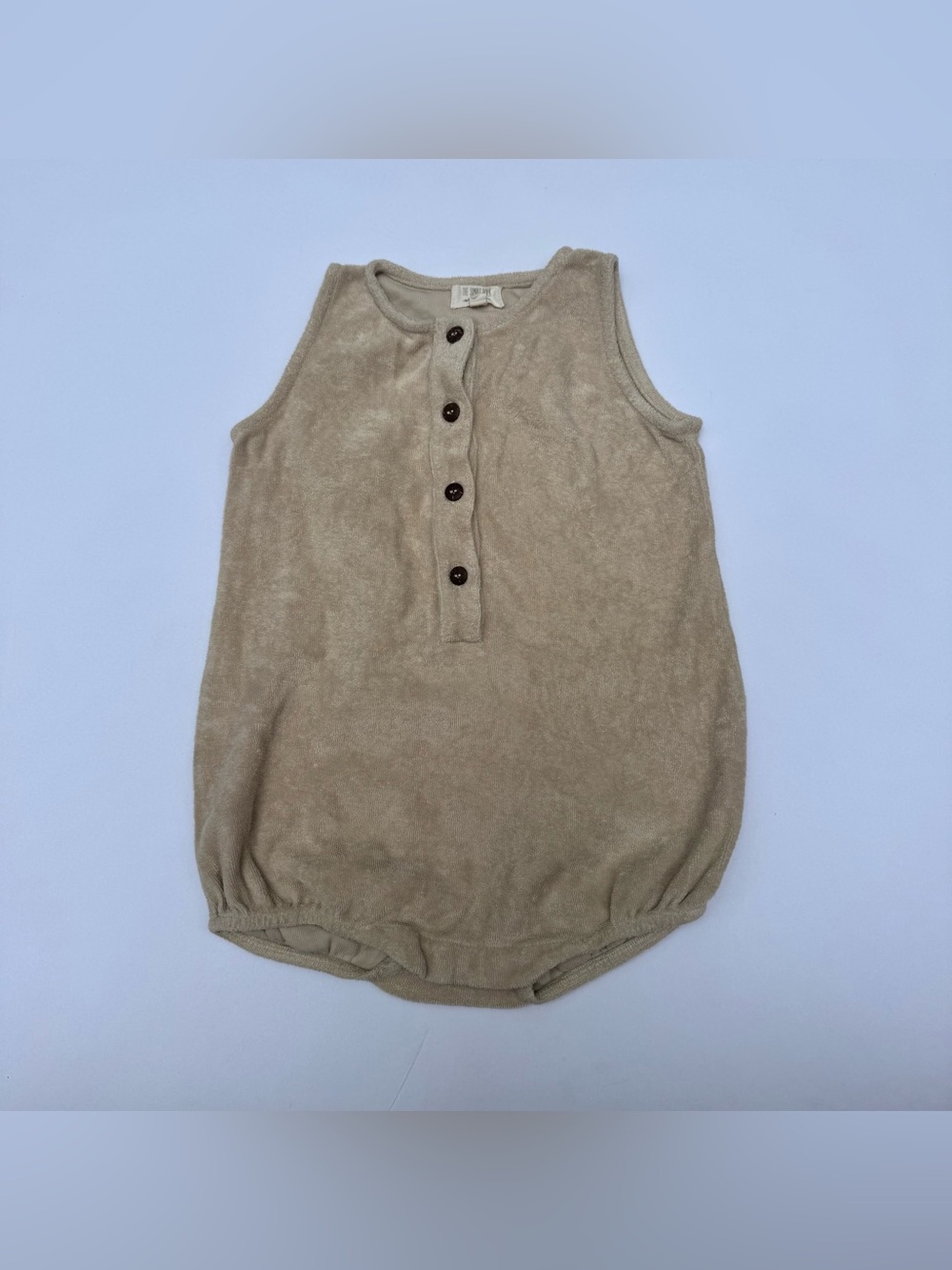 Simple Folk Caramel Terry Bodysuit